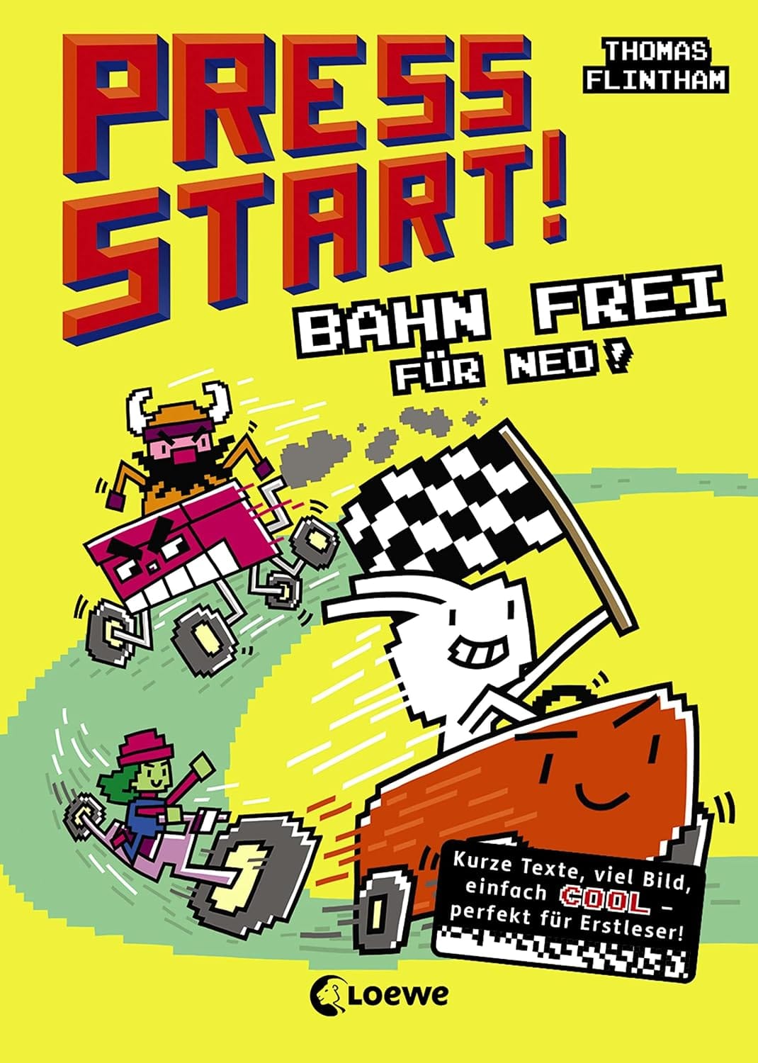 Press Start 3 - Bahn frei für Neo - ¡Presiona Start 3 - ¡Vía libre para Neo Libro en Alemán