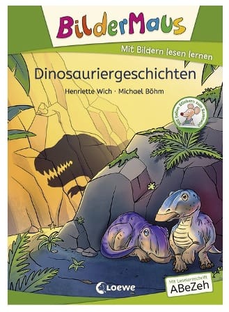 Dinosauriergeschichten - Cuentos de dinos - Aprendiendo a leer con imágenes - Ideal para principiantes