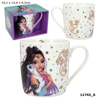 TOPModel - Hermosa Taza de porcelana - DRAGON LOVE - con cajita de regalo
