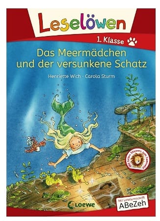 Das Meermí¤dchen und der versunkene Schatz - La sirena y el tesoro hundido - Aprender a leer Alemán