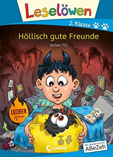 Leselöwen 2. Klasse - Höllisch gute Freunde - Mit Leselernschrift ABeZeh