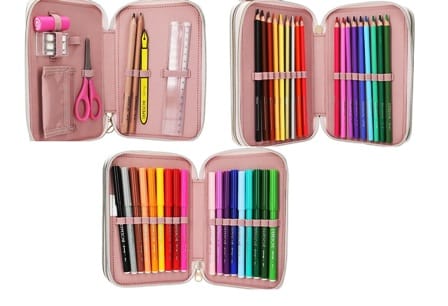 Elegante estuche triple con delicado diseno SUMMER FEELING de TOPModel