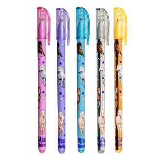 Set de 5 rotuladores de gel con purpurina Miss Melody - dale brillo a tu dia