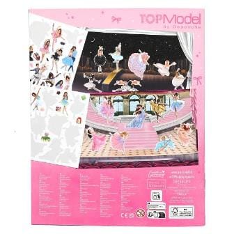 Stickerworld Ballet con mas de 110 stickers de bailarines de TopModel