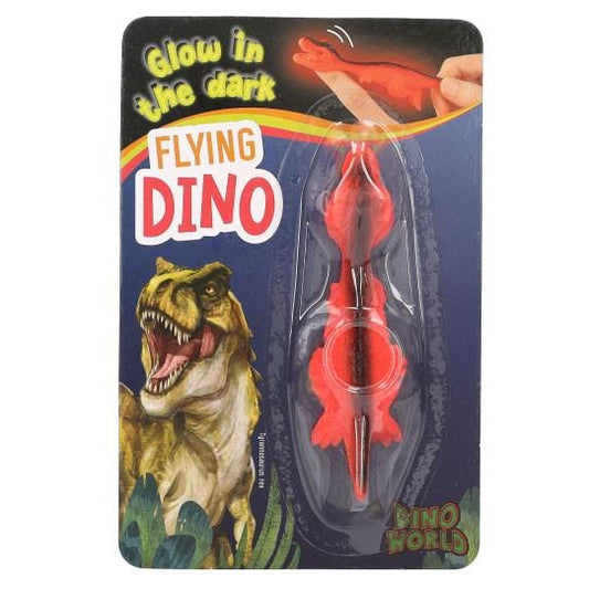 Dino World dinosaurio volador que brilla en la oscuridad - 12 disenos fluorescentes
