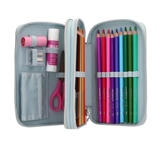 Estuche doble con lapices y accesorios del precioso caballo Miss Melody