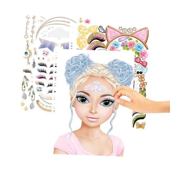 TOPModel Make up Colouring Book - Crea maravillosos looks de maquillaje