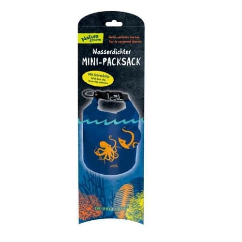 Pequeno bolso impermeable azul de Nature Zoom - Para pequenos aventureros