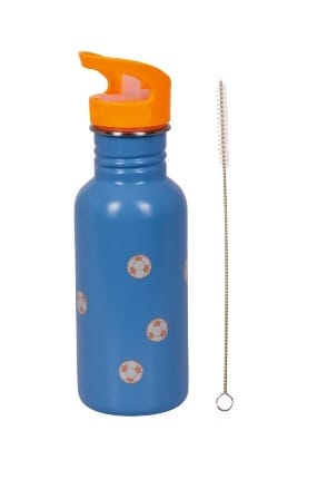 Botella de acero inoxidable Fútbol 0,5L para pequenos futbolistas