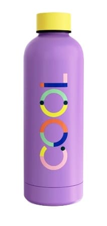Estilosa botella térmica de acero inoxidable TO GO 0,5 l