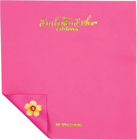 Estuche para lentes Floral ornamental con pano de limpieza