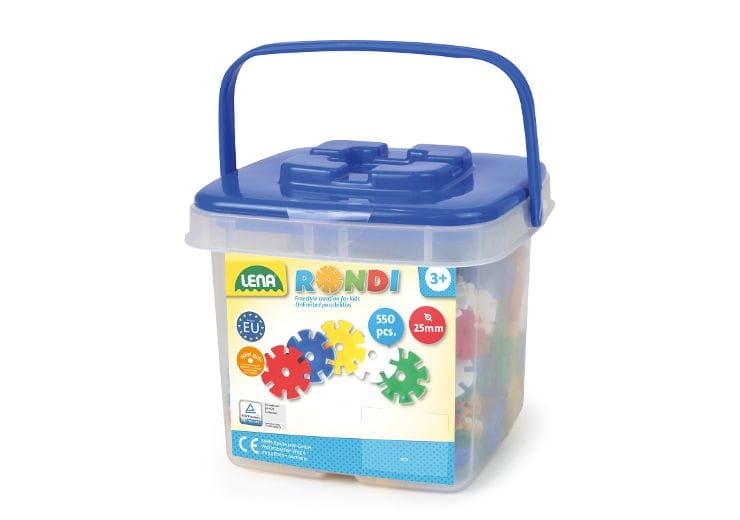 Rondi cubo con 550 unidades - Desarrollo cognitivo - Motricidad fina - Percepción visual