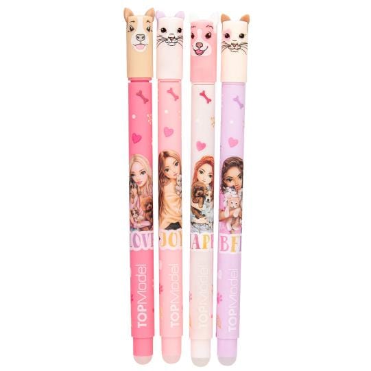 TOPModel bolígrafo de gel borrable FUR EVER FRIENDS - ¡Escribir, borrar, corregir