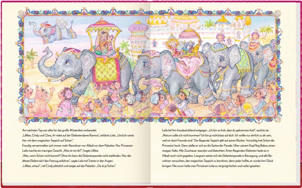 Prinzessin Lillifee und der fliegende Elefant - La princesa Lillifee y el elefante volador - Libro en Alemán
