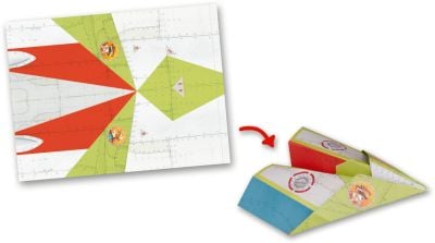 Mi libro de manualidades de aviones de papel con 32 paginas e instrucciones - A JUGAR