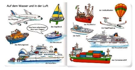Bilder suchen - Woerter finden: 100 erste Fahrzeuge - Busca Busca Vehiculos - Libro en Alemán