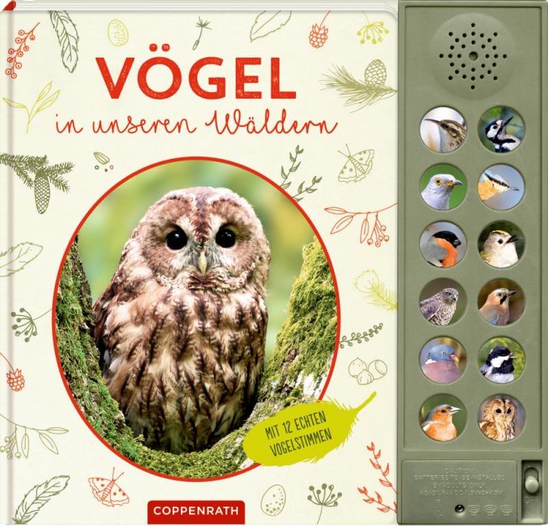 Soundbuch Ví¶gel in unseren Wí¤ldern - Libro con sonido Aves en nuestros bosques - Texto en Aleman