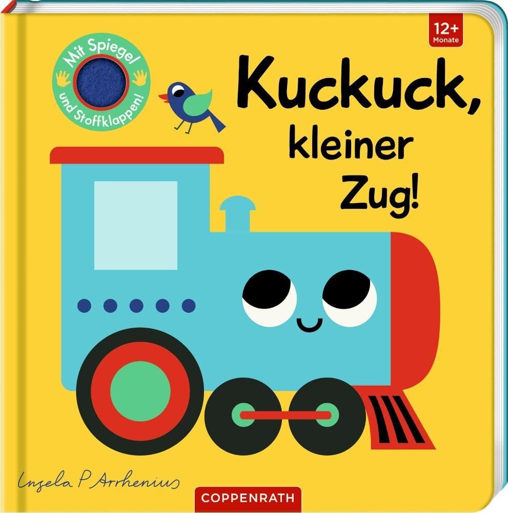 Kuckuck, kleiner Zug - Mi libro táctil de fieltro: ¡Peekaboo, trenecito - Siente y comprende el mundo