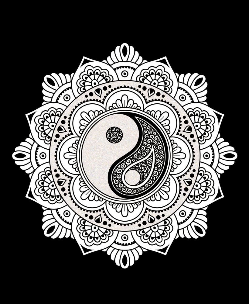 Mandalas de Magia del Espíritu y del Alma - Libro para Colorear con Brillo