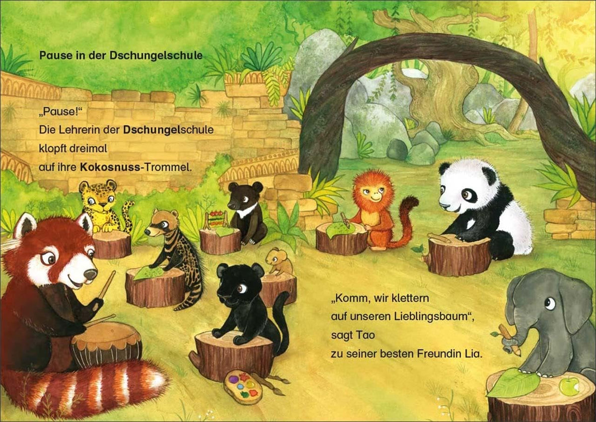Leselöwen 1. Klasse - Ein Panda in der Dschungelschule