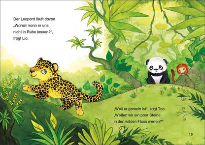 Leselöwen 1. Klasse - Ein Panda in der Dschungelschule