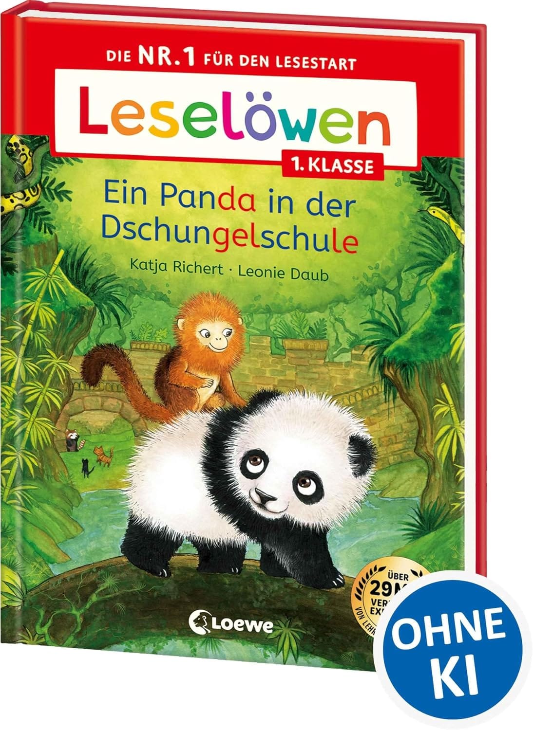 Leselöwen 1. Klasse - Ein Panda in der Dschungelschule