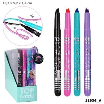 TOPModel - Set de 4 rotuladores con puntas especiales para handlettering & caligrafía