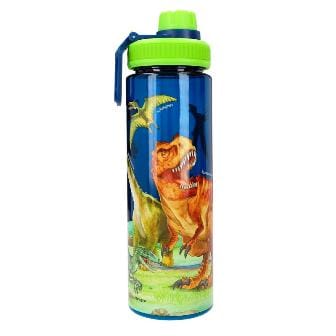 Dino World botella XL de 750 ml - con cierre práctico y asa incorporada