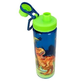Dino World botella XL de 750 ml - con cierre práctico y asa incorporada