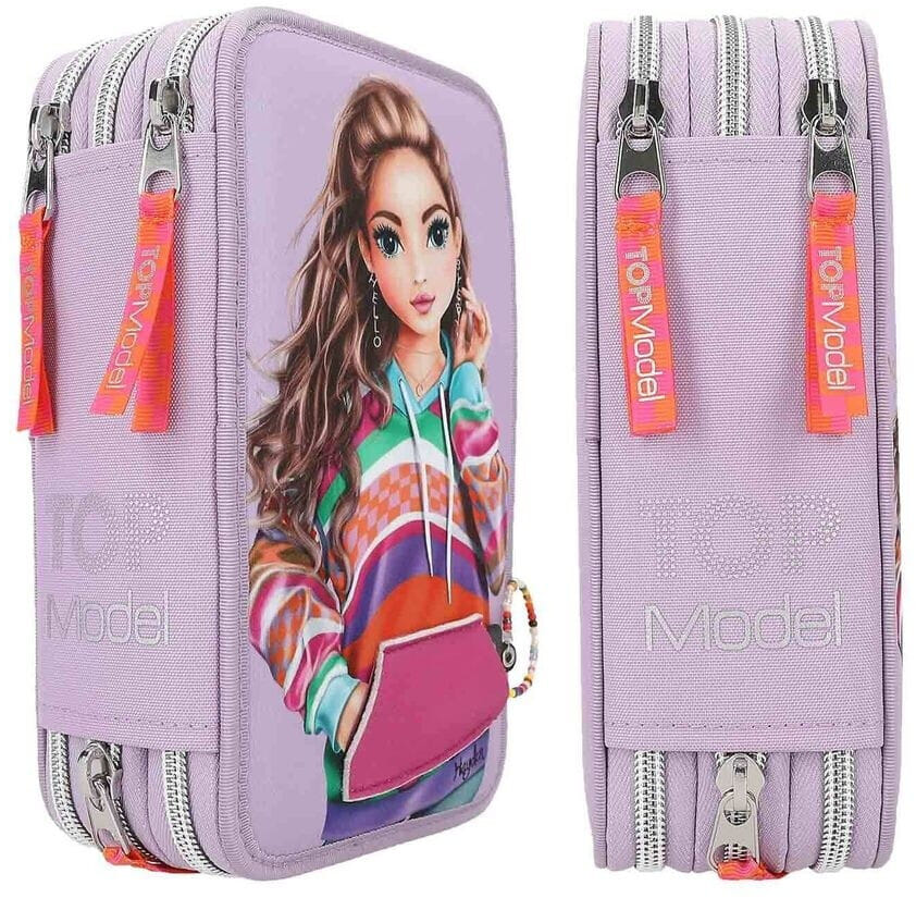 TopModel Estuche triple Joy con 38 lápices y mucho más