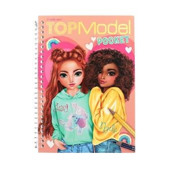 Pocket Cuaderno para colorear de TOPModel