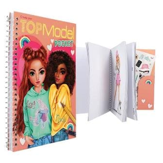Pocket Cuaderno para colorear de TOPModel