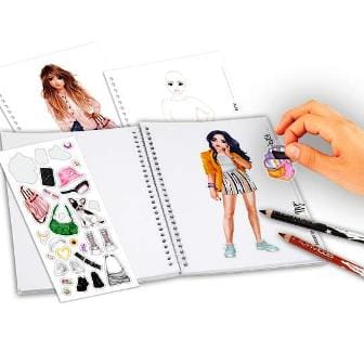 Pocket Cuaderno para colorear de TOPModel