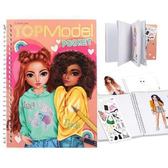 Pocket Cuaderno para colorear de TOPModel