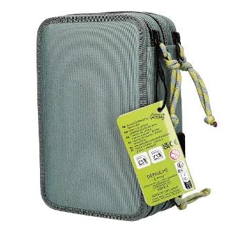 Estuche triple verde Bite de dinosarios con 38 lápices y mucho más