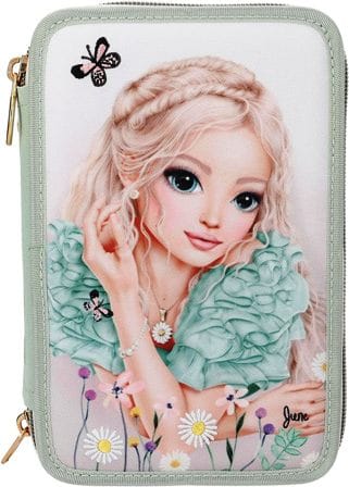 Elegante estuche triple con delicado diseno SUMMER FEELING de TOPModel