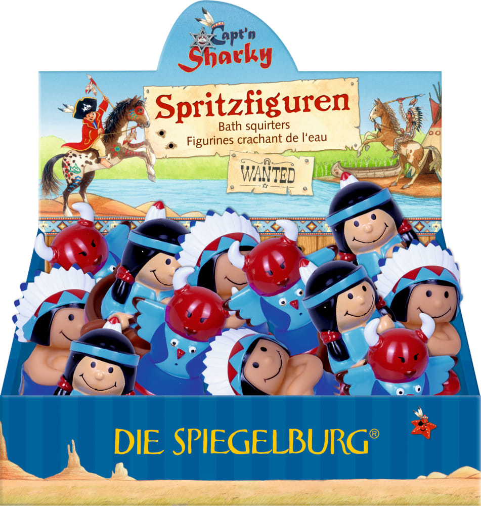Salvaje Oesta -  Figuras que chorrean agua - Ideal para jugar en la piscina o tina
