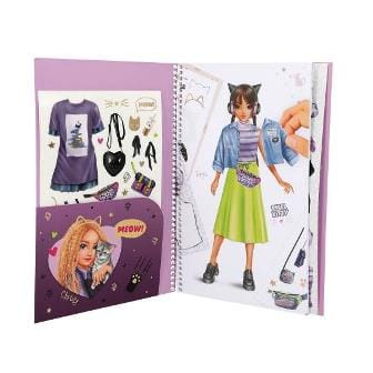 TOPModel cuaderno Dress Me Up grande REBEL KITTY