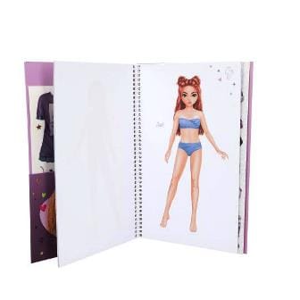 TOPModel cuaderno Dress Me Up grande REBEL KITTY