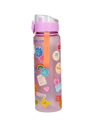 Botella rosada de 550 ml a prueba de fugas de Girl Power TOPModel