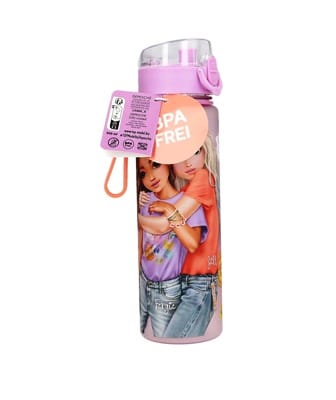 Botella rosada de 550 ml a prueba de fugas de Girl Power TOPModel