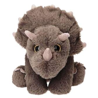 Peluche triceratops Floppy ultrasuave de 25 cm  de Dino World