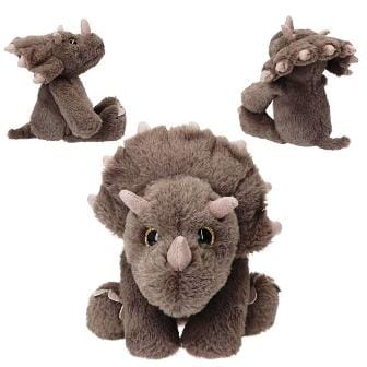 Peluche triceratops Floppy ultrasuave de 25 cm  de Dino World