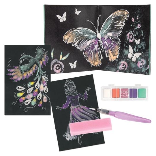 TOPModel Set de acuarelas metálicas - Watercolour Set para disenos en acuarela