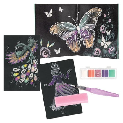 TOPModel Set de acuarelas metálicas - Watercolour Set para disenos en acuarela