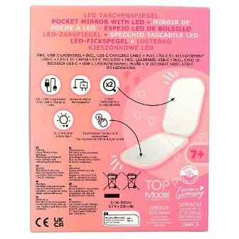 Espejo LED de bolsillo que cabe en cualquier parte de BEAUTY and ME TOPModel