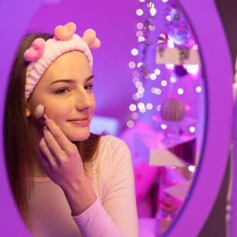Cinta suave para el pelo con corazones de Beauty and Me