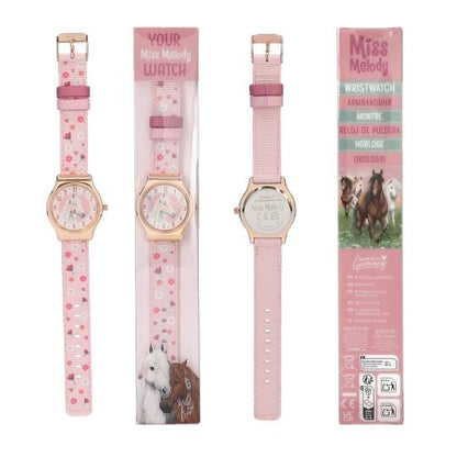 Miss Melody - Precioso reloj de pulsera para los amantes de los caballos