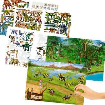 Create your DINO ZOO - Crea tu zoologico de dinosaurios con mas de 200 stickers