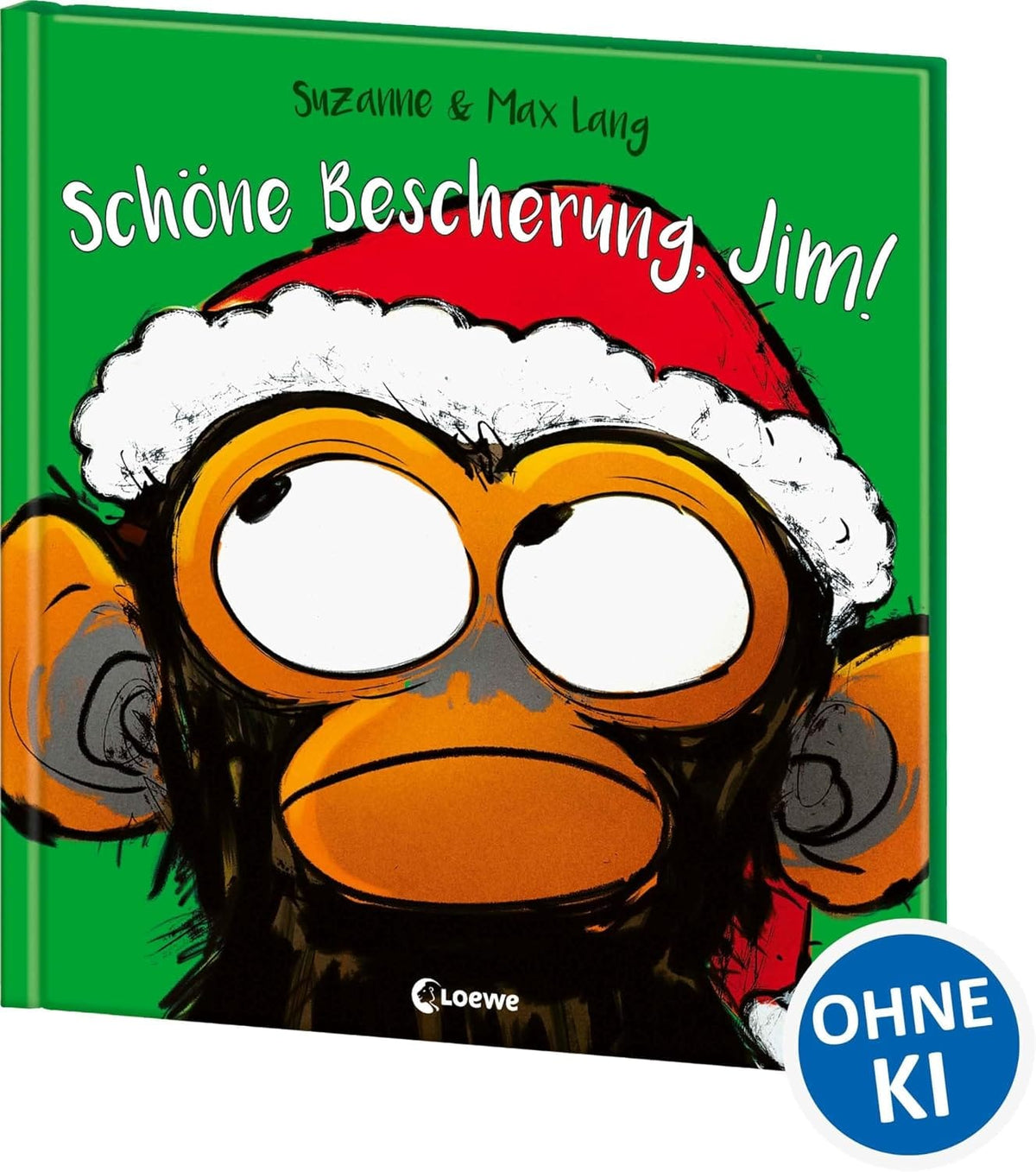 Schöne Bescherung, Jim  -  ¡Vaya regalo, Jim   Lindo libro en Alemán